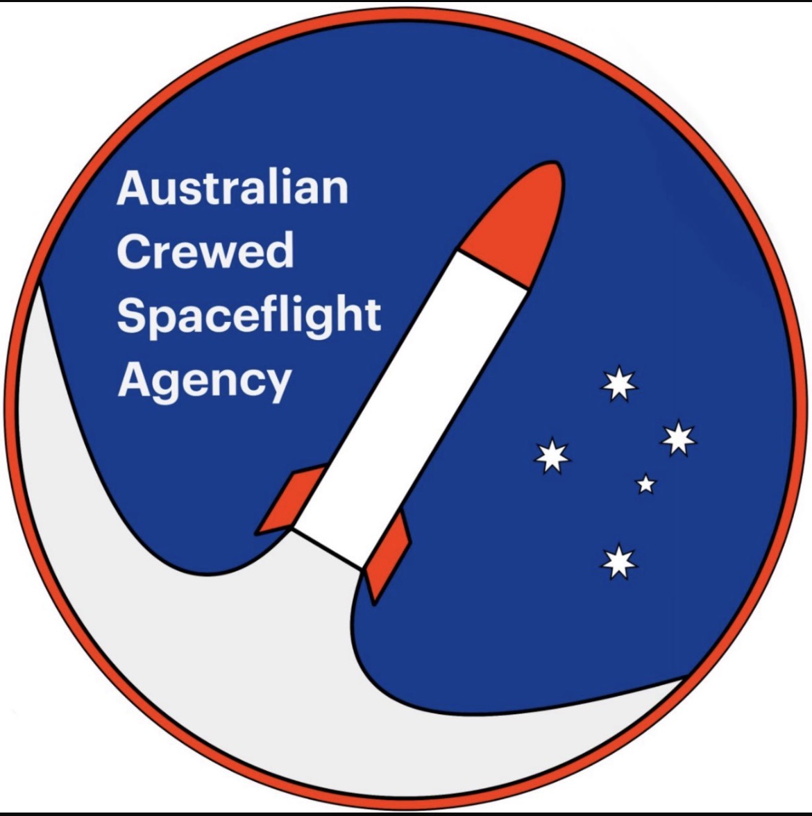 Australian Crewed Spaceflight Agency logo